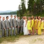 Jonely Wedding Party near lake Jonely Wedding Party near lake
